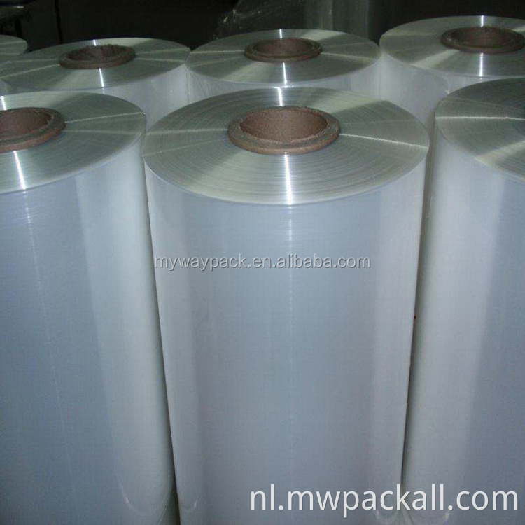 Beste prijs kruisgekoppelde POF plastic polyolefin krimpfilm inpakfilm